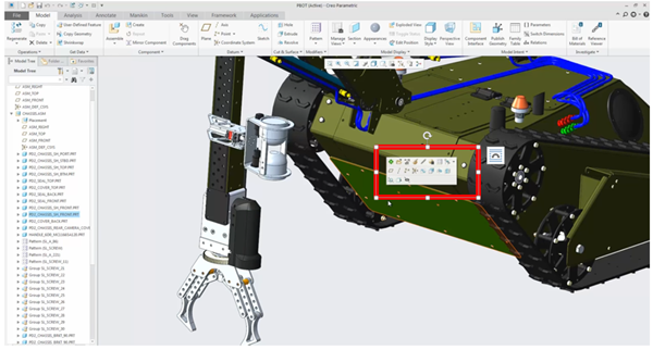 Mini Toolbar In Creo And More Ptc Creo Tips